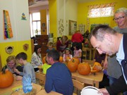 Veselé dýňování s rodiči